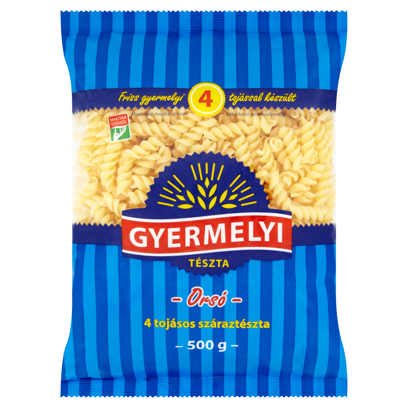 Gyermelyi 4 tojásos Orsó 500g